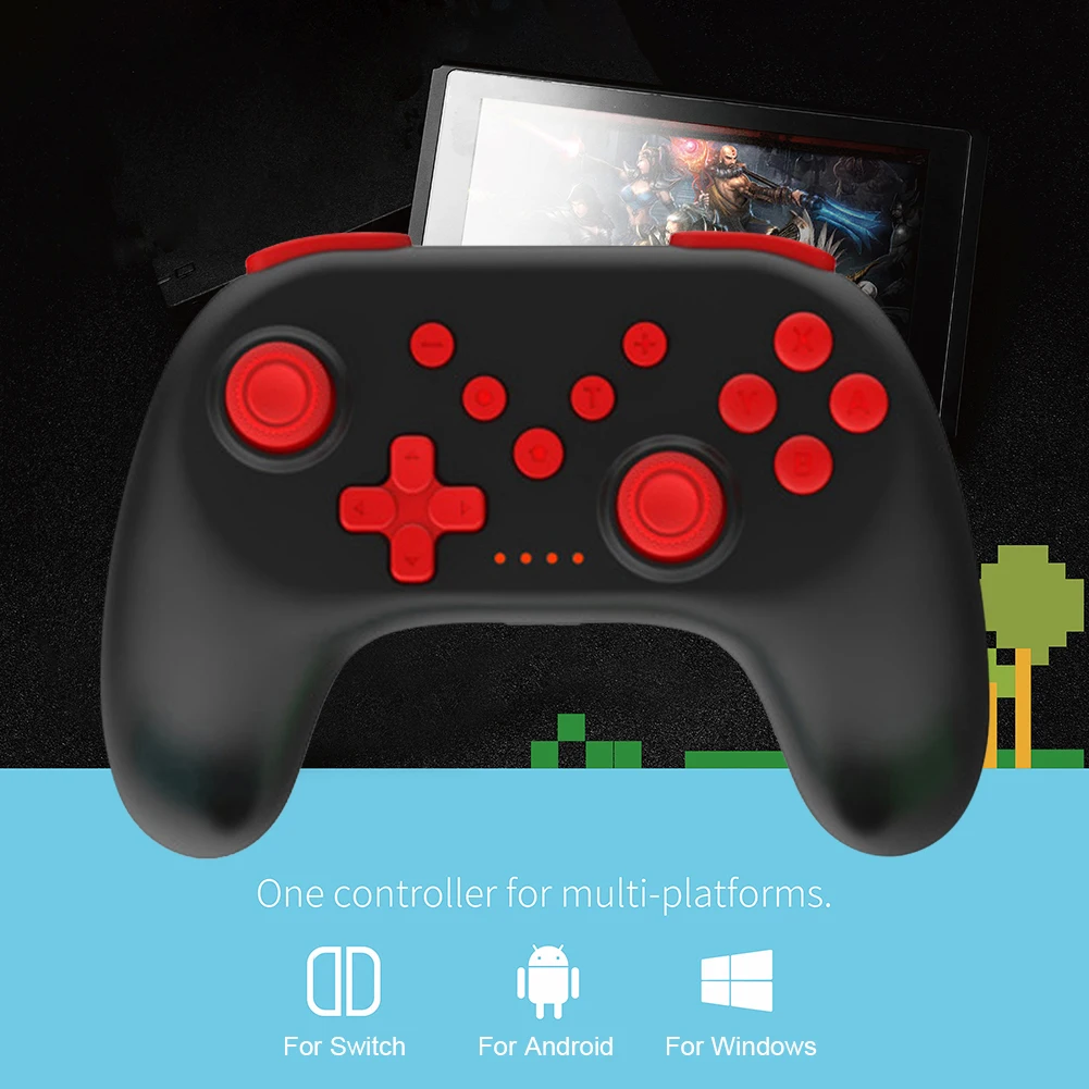 

Hand Grip Game Accessories Mini Gamepad Games Controller Console Gamepads for Switch Pro Wireless Rechargeable Game Joystick