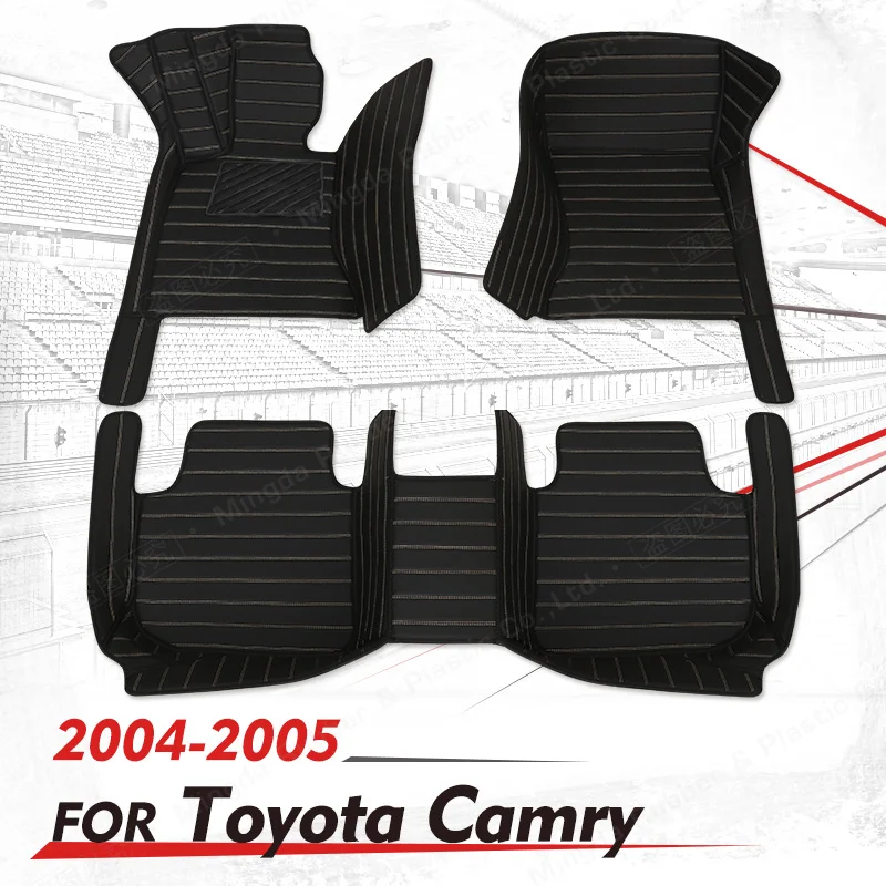 

Пользовательские автомобильные коврики для Toyota Camry 2004 2005, автомобильные подкладки для ног, аксессуары для интерьера