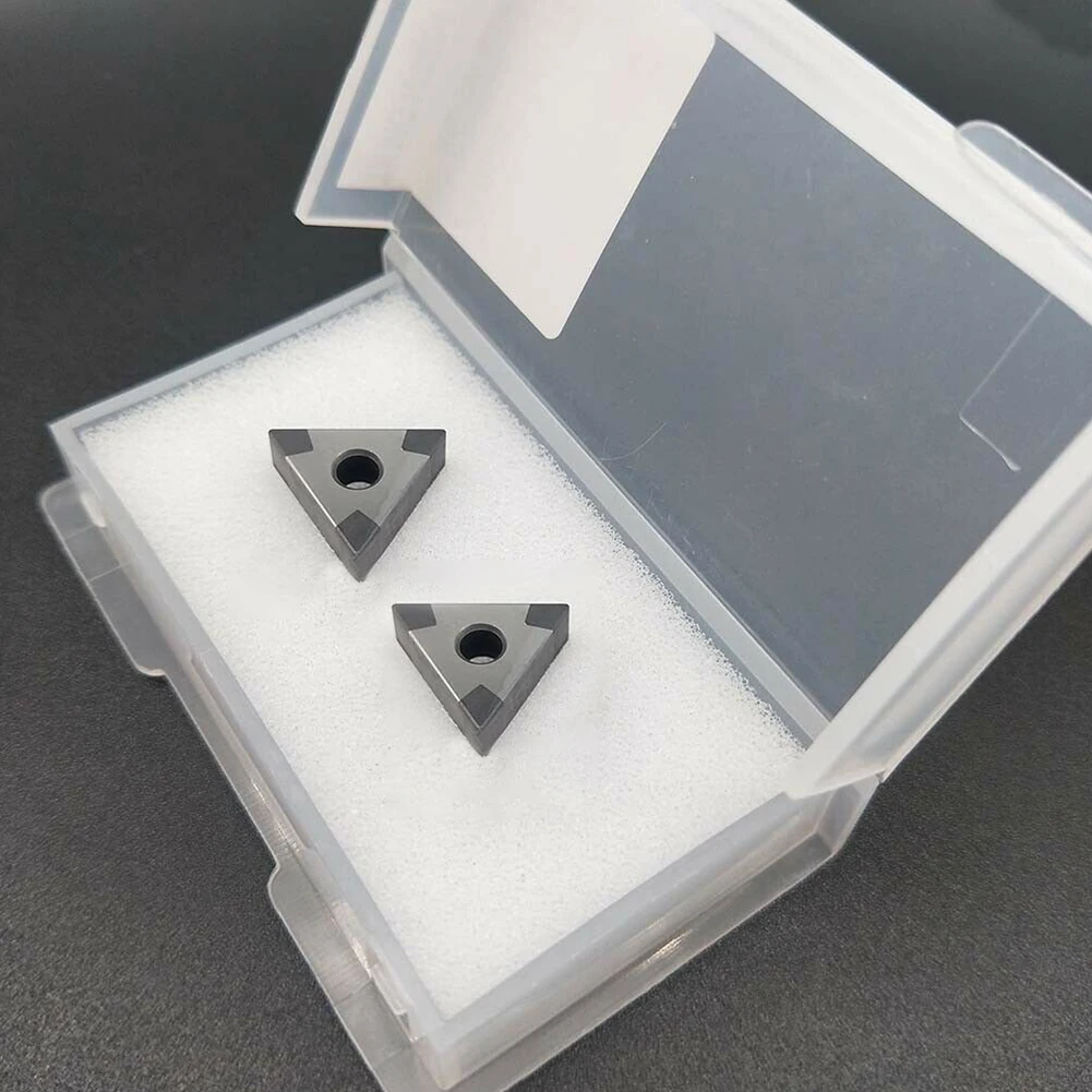 

TNMG331 CBN / TNMG160404 Inserts Boron Nitride MTJNR/L Six Angles 3000-5000HV R0.4 Triangular Blade CBN Hardened Steel Insert