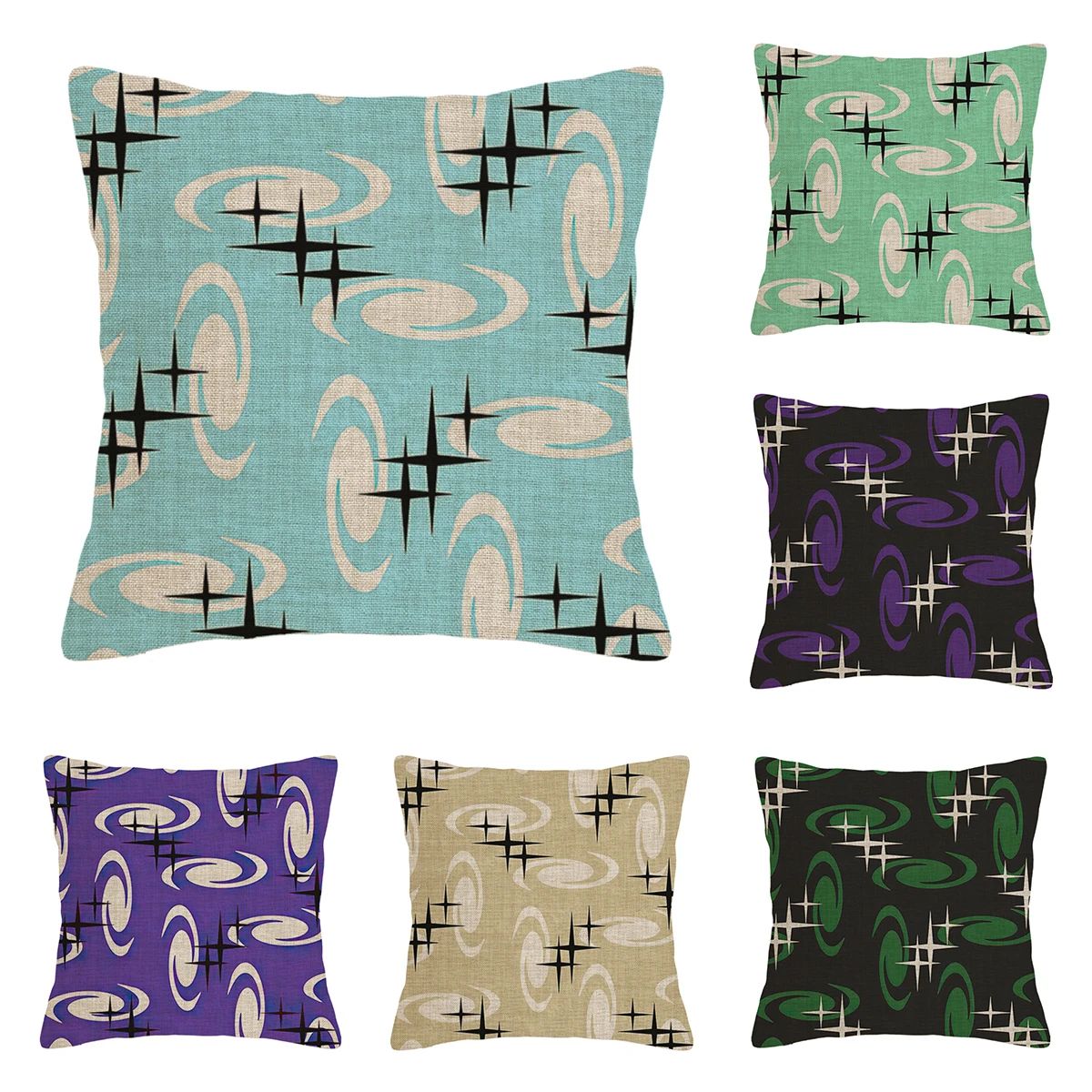 Декоративная наволочка для подушки в стиле бохо 45x45/40x40/60x60/45x45 см