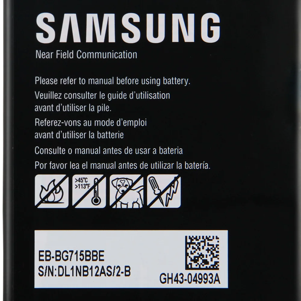 Replacement Battery EB-BG715BBE EB-BG736BBE For Samsung Galaxy Xcover Pro Xcover6 Pro Rechargeable Battery 4050mAh