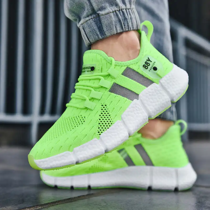 

Tilting Mens Running Shoes Rubber Yellow Sports Shoes Training Exercise Sneakers Men 2022 Boty Men's Running Sport Shoes Tennis