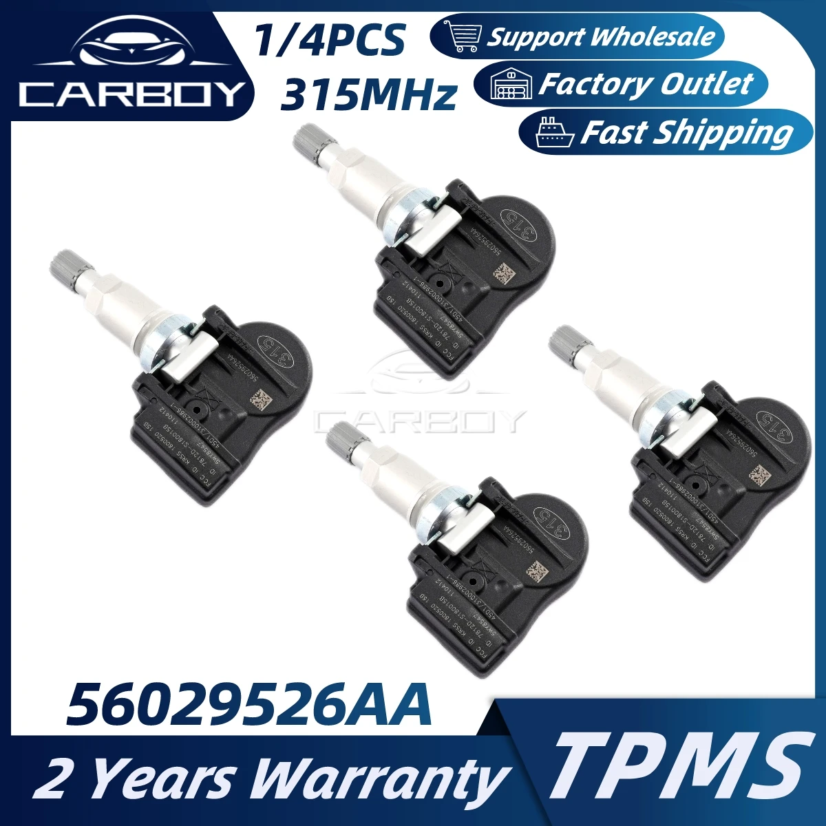 Датчик TPMS 56029526AA 56053030AC