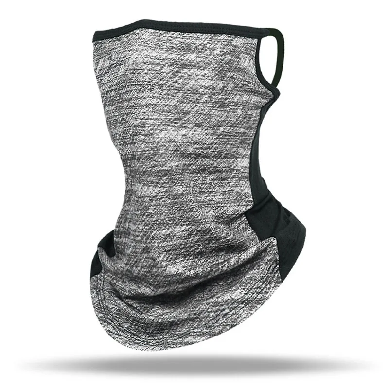 

Breathable Summer Cycling Headwear Ice Silk Anti UV Outdoor Sport Tube Scarf Mesh Bandana Hang-Ear Dustproof Men Women Bike Mask