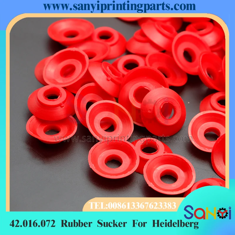 Бесплатная доставка 100 шт. резиновая присоска Heidelberg 42.016.072 42.016.072/A для деталей