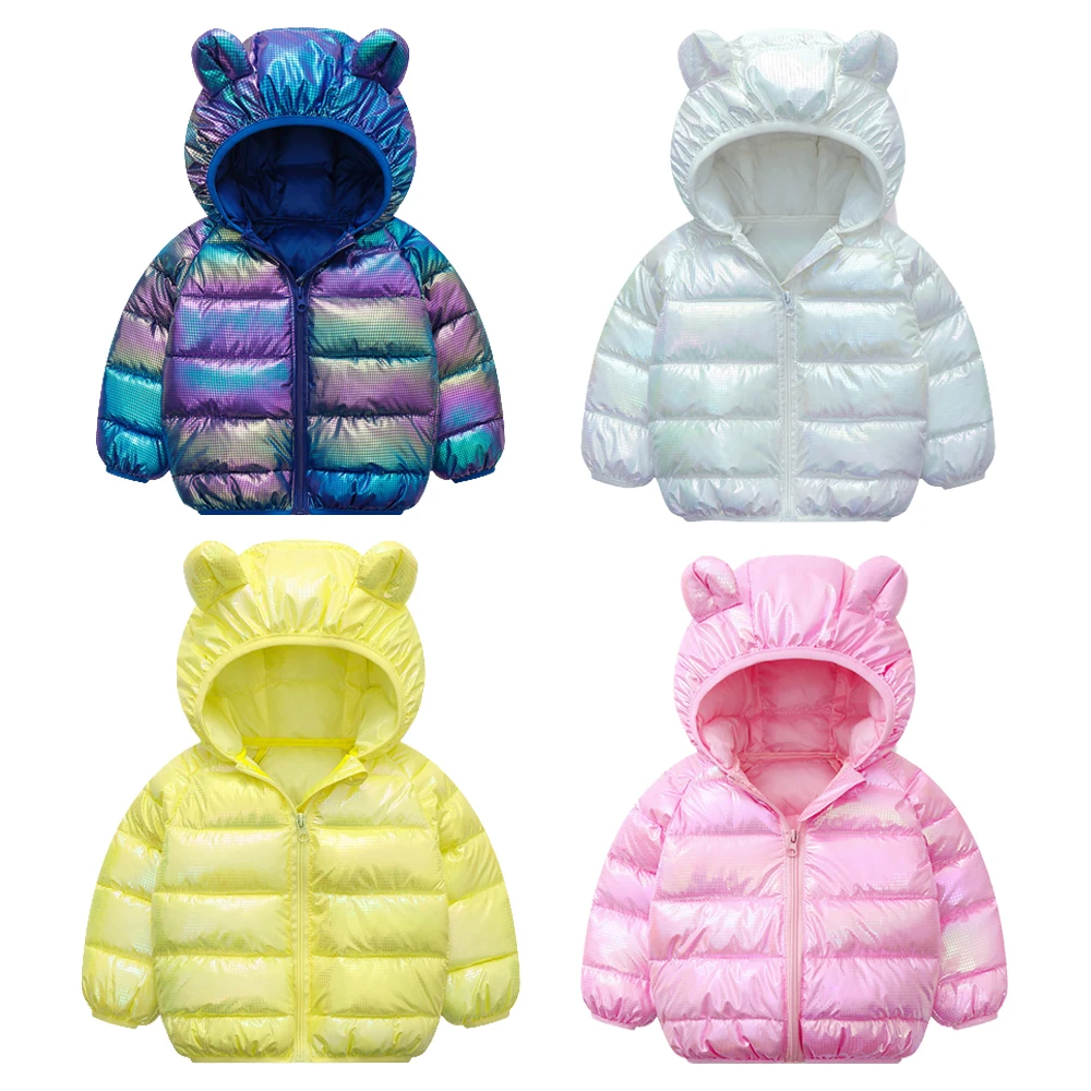 

Autumn Winter Baby Boys Clothes Cotton Thick Kids Girls Parkas Jacket Warm Coat Children Costume JYF