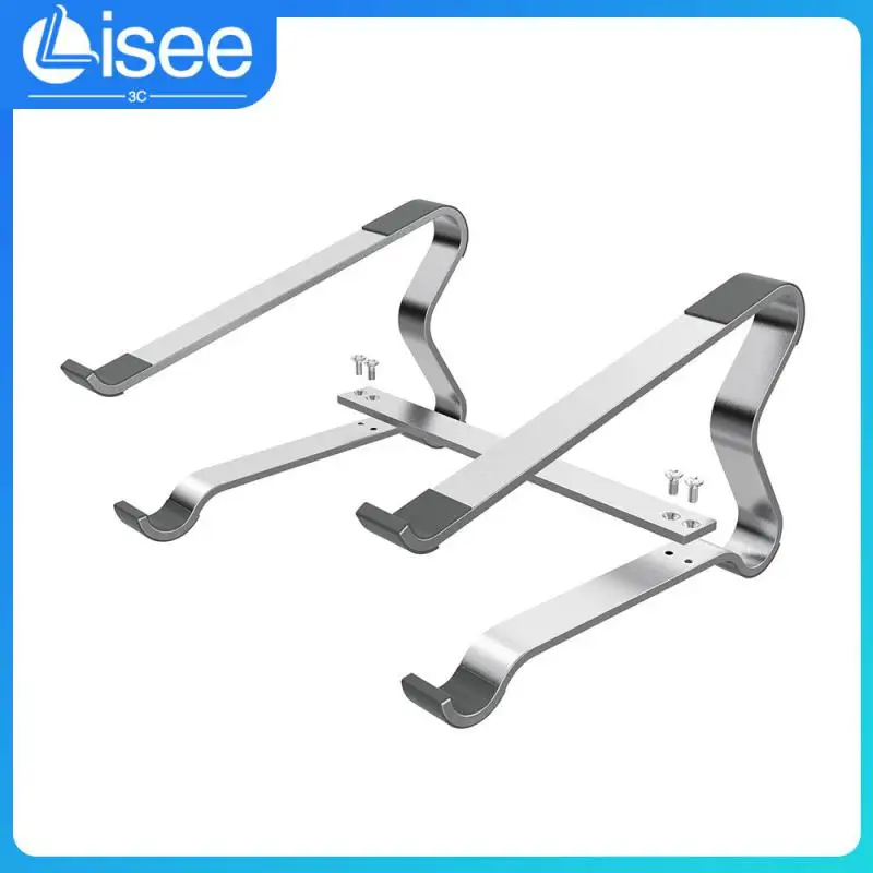 

Alloy Bracket M03 Hollowed Out Heat Dissipation Notebook Bracket Easy To Remove Computer Bracket Desktop Aluminum Storage Rack