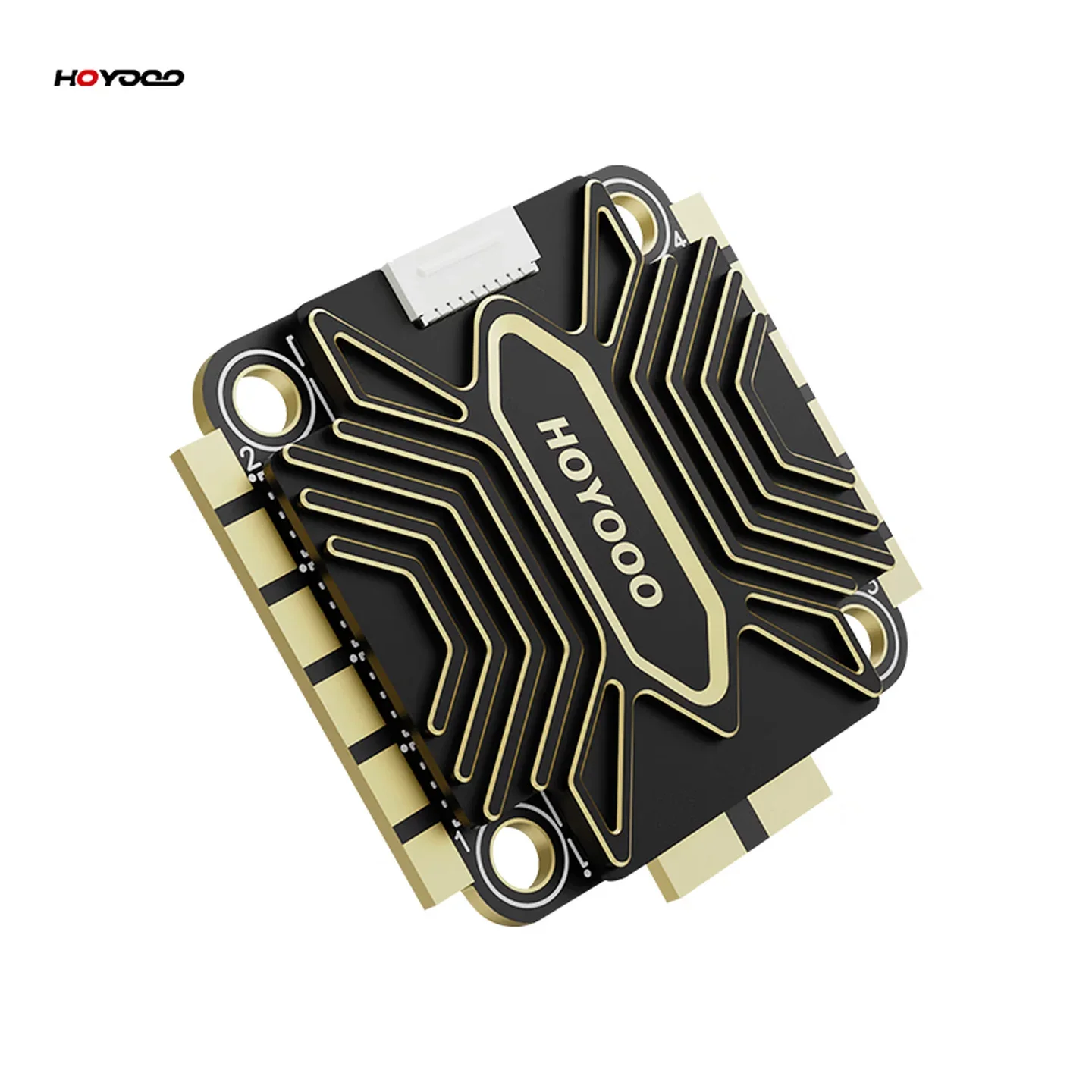 Фото UniFlyHOYOOO FPV 80A 3–8S 4-в-1 ESC 32-битный высокопроизводительный электронный регулятор скорости (размер крепления 30.5×30.5 мм) BLHeli32 для FPV №3