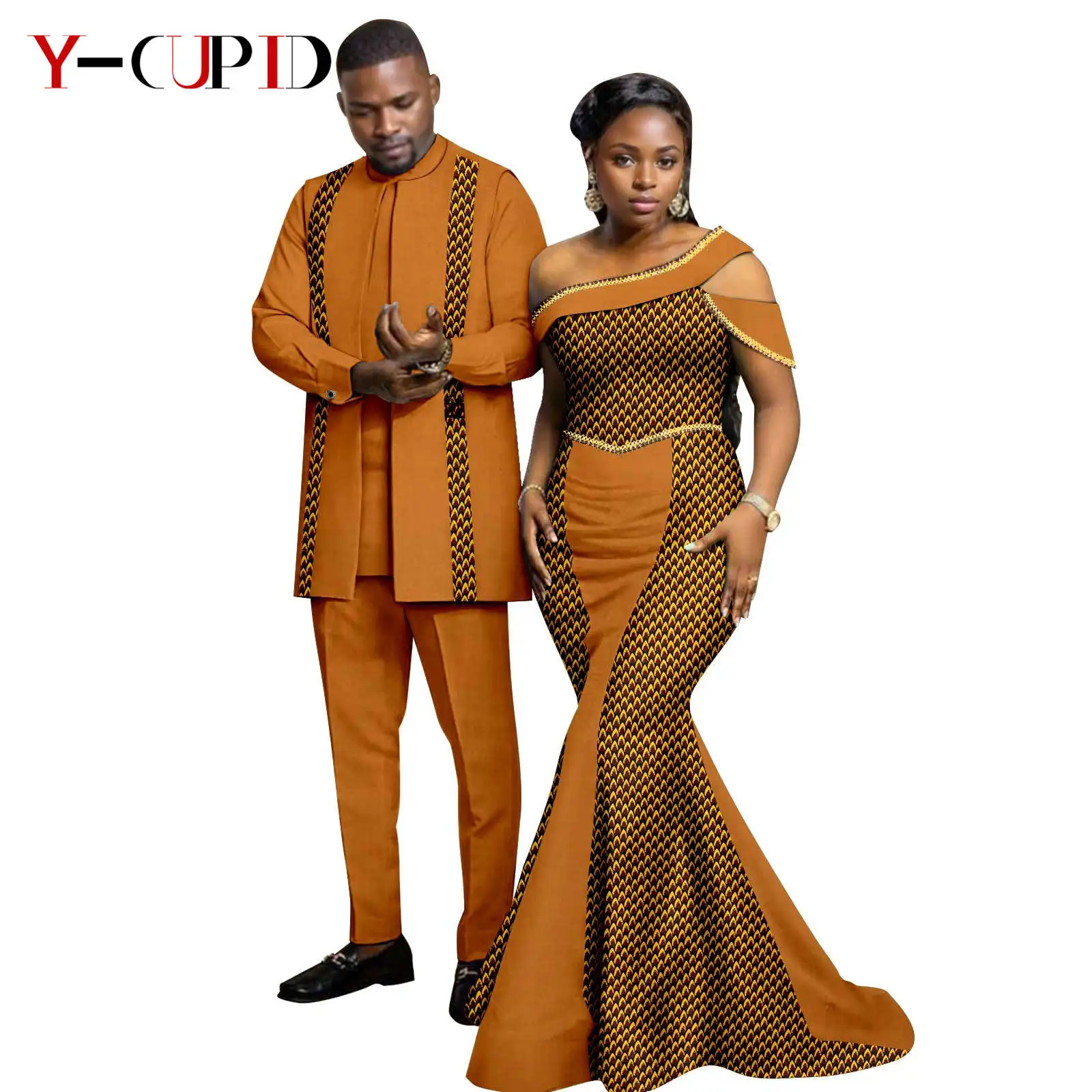 Женские платья с Африканским принтом русалки подходящая Женская одежда для