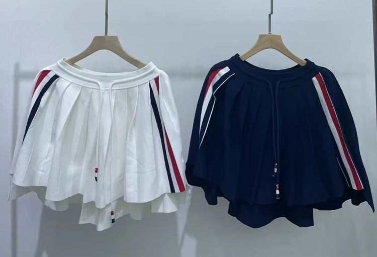 Summer new tennis girl age-reducing TB wind cool and breathable imported ice silk lazy casual tb suit female