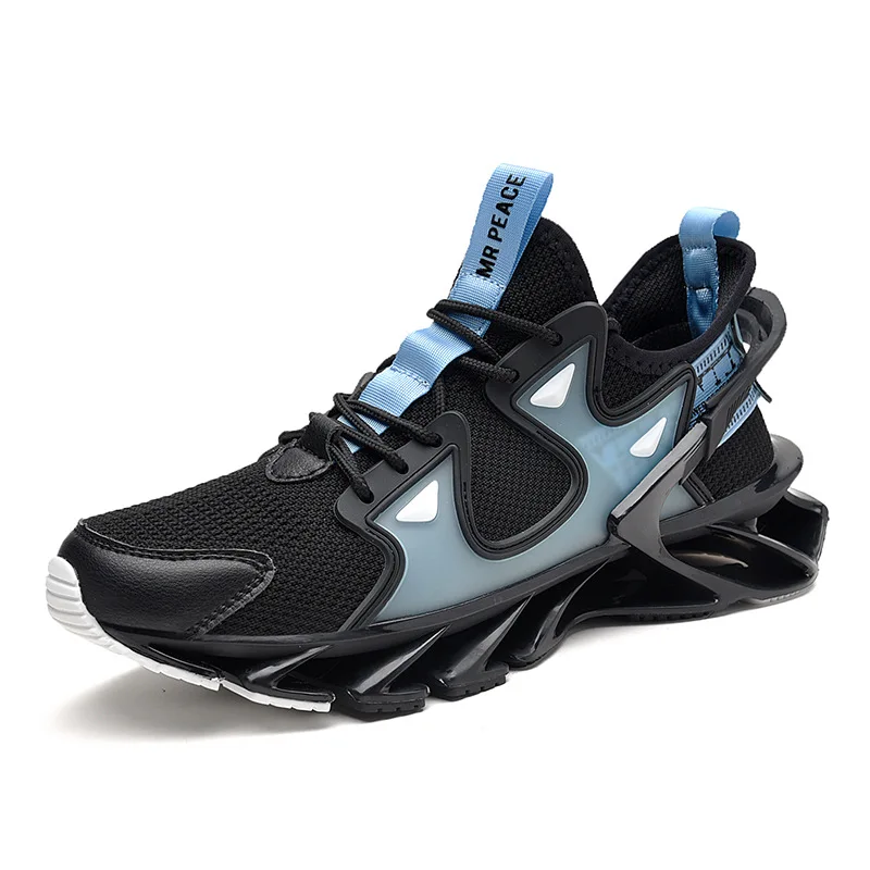 Sports Shoes Men's Autumn Breathable Blade Men's Shoes Flying Woven Shoes Running Tide Shoes Sports Spring Running Shoes