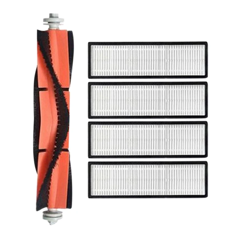 

5Pcs Replacement Parts For Xiaomi Mijia 2C Robot Vacuum Cleaner Accessories Washable Main Roller Brush HEPA Filter