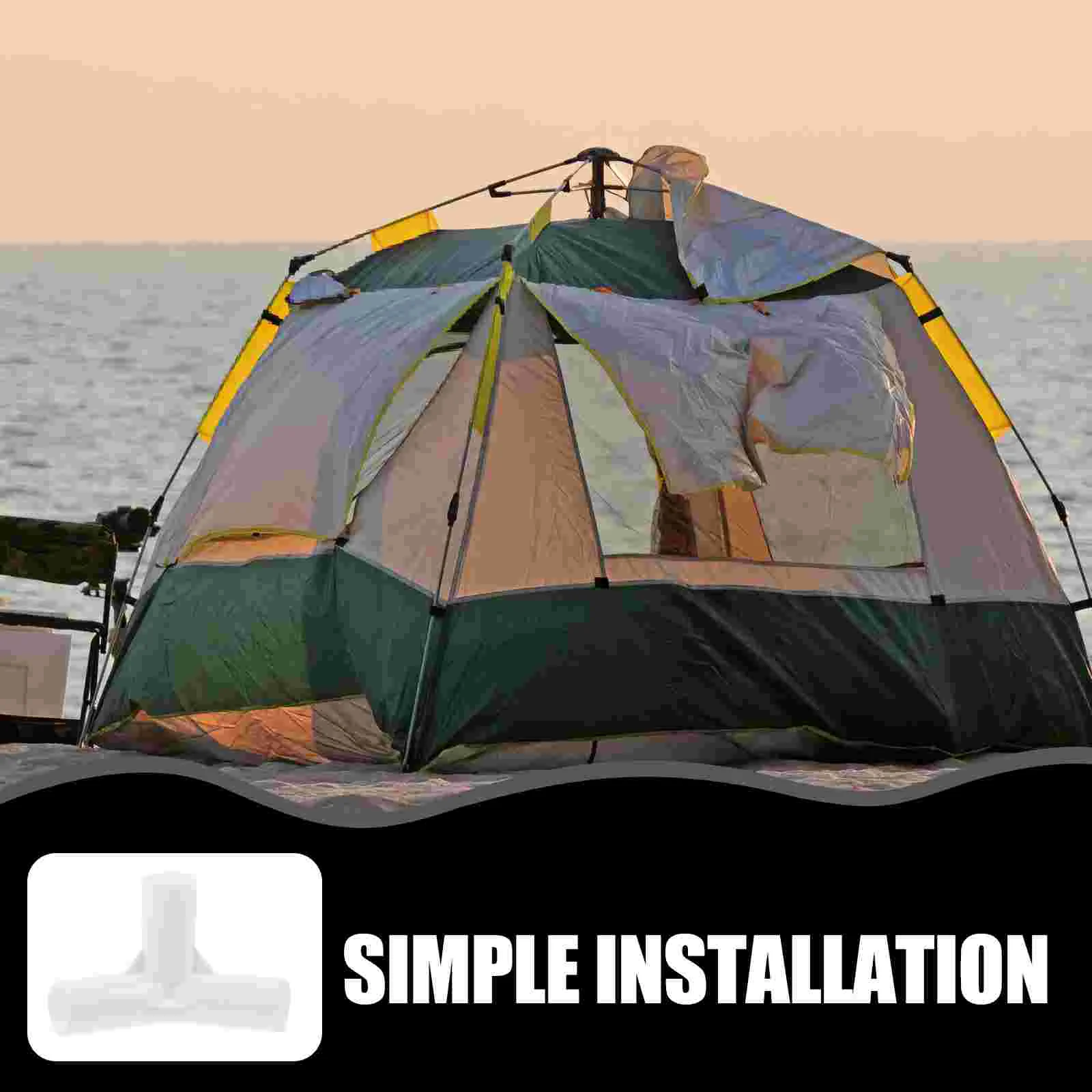 20 шт. аксессуары для палатки соединительный адаптер уличного столба трехходовой