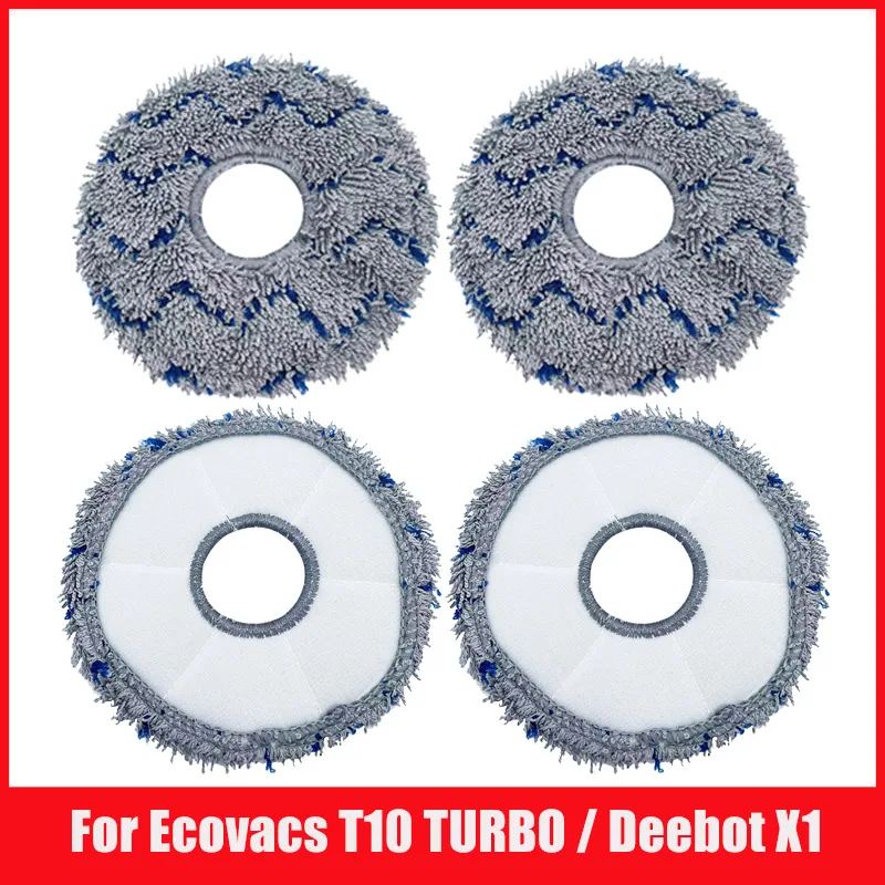 

Replacement Mop Cloth For Ecovacs T10 TURBO / Deebot X1 / OMNI / X1 TURBO Robot Vacuum Cleaner High Quality Mop Rags Accessories
