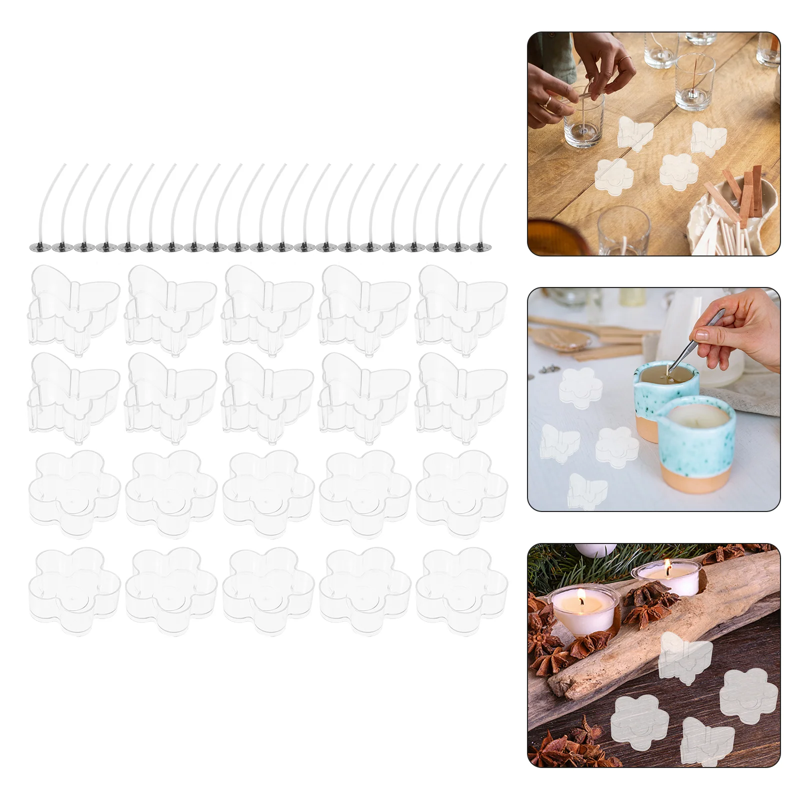 

Tealight Cups Tea Empty Light Votivejar Tin Holder Holders Container Making Jars Storage Containersmoldscaseloose Clear Cup Wax