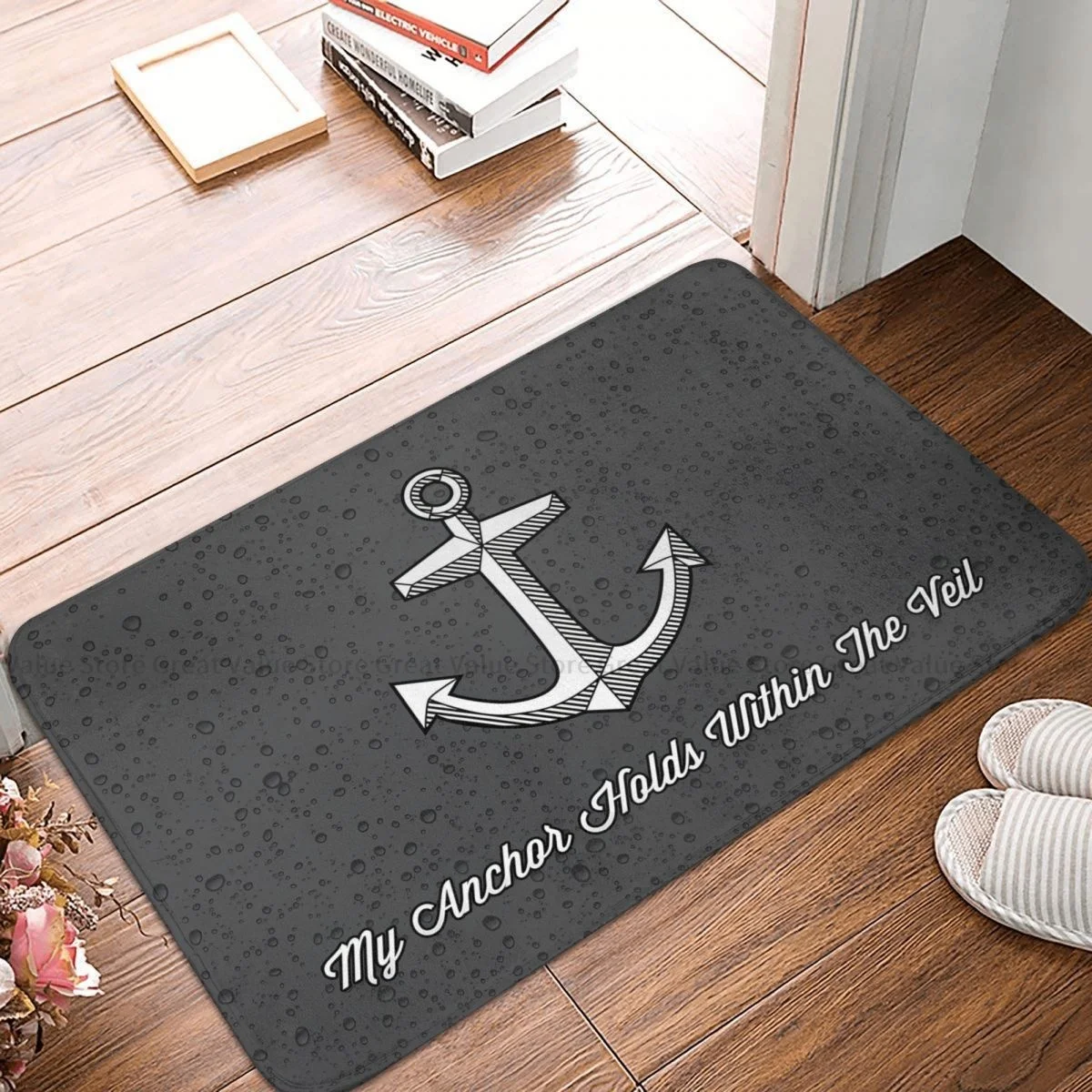 Коврик для ванной с морским якорем