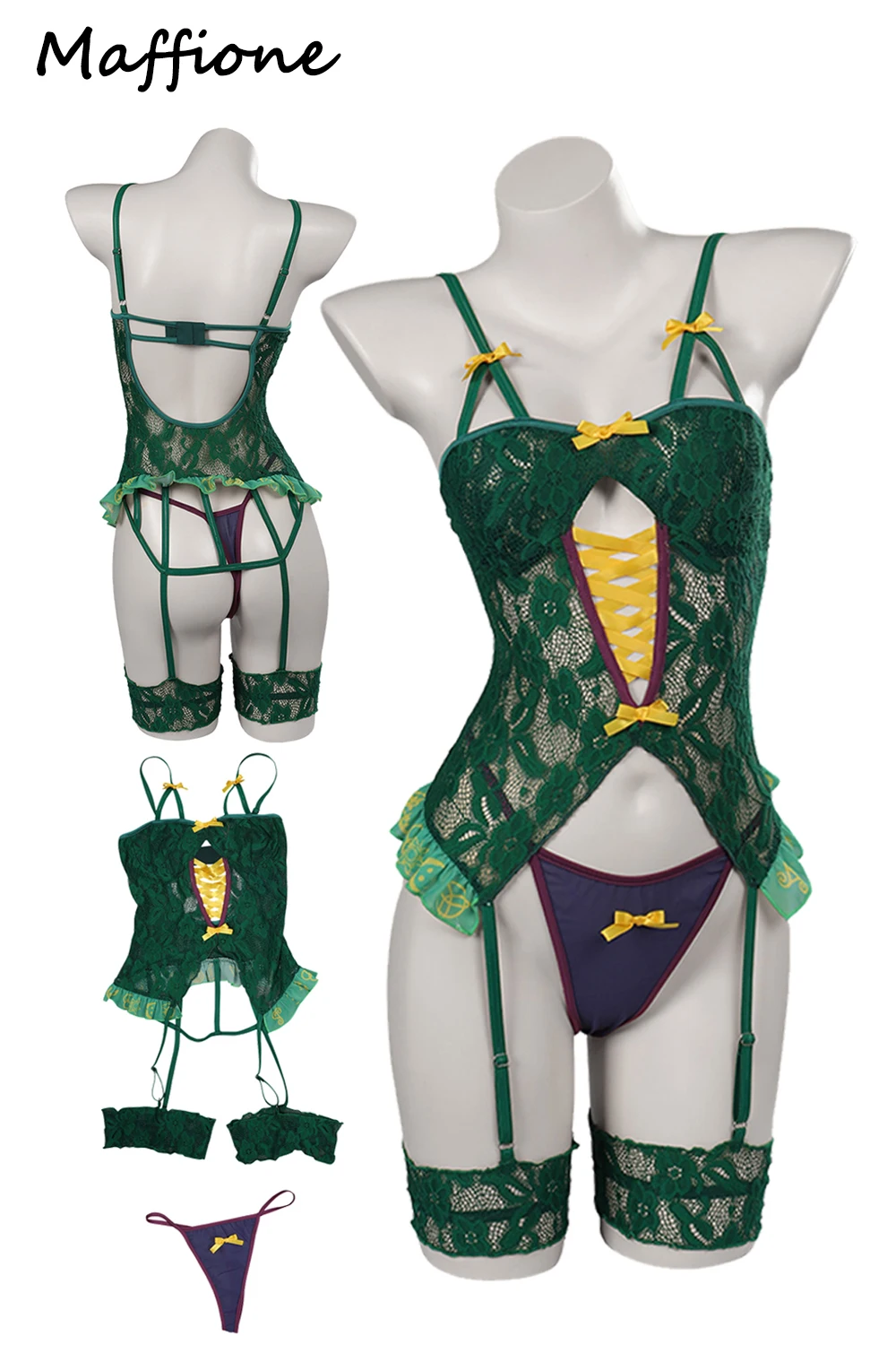 

Женский костюм для косплея Hocus Winifred Sanderson, сексуальное женское нижнее белье, костюм с бюстгальтером, Женский костюм на Хэллоуин для взрослых