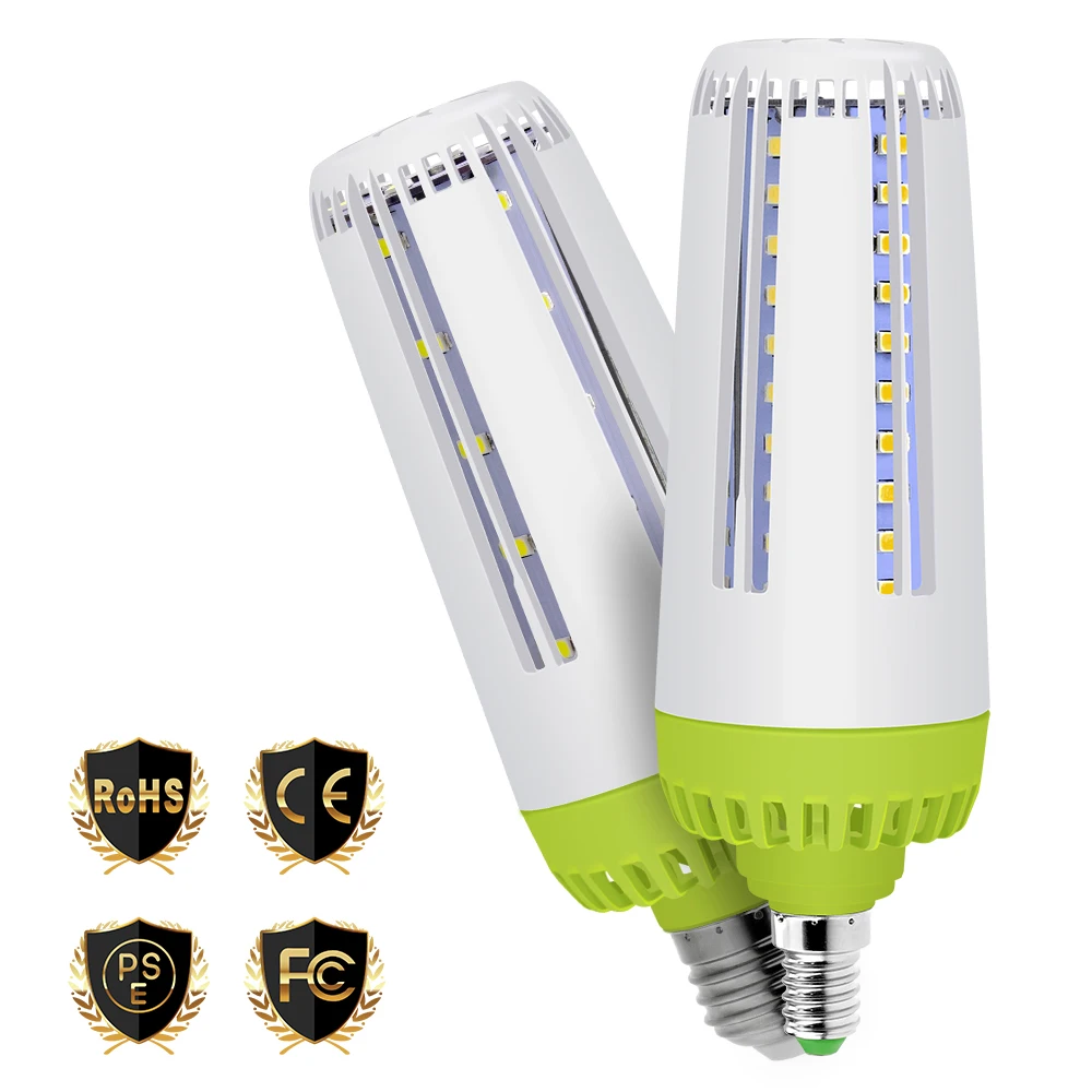 LED 220V Bulb E27 LED Corn Light 110V Lamp LED Bombillas E14 Chandelier Bulb 42 60 78Leds Home Candel Light No Flicker Ampoule