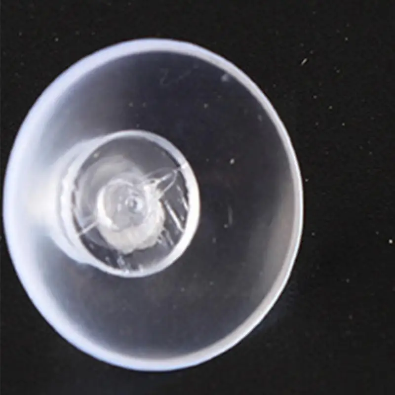 10 шт. 30 мм Грибовидная головка на присоске для аквариума прозрачный аквариум