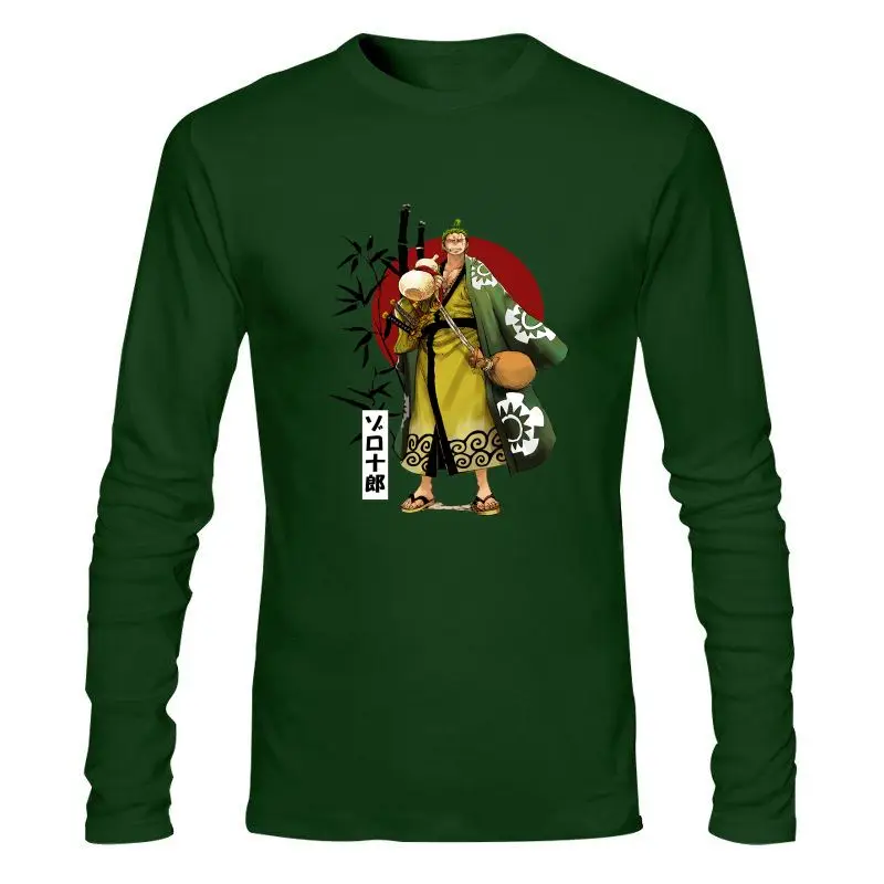 

Мужская одежда, новинка, футболка с рисунком ророноа Зоро из аниме, мужские хлопковые футболки с коротким рукавом, повседневные топы