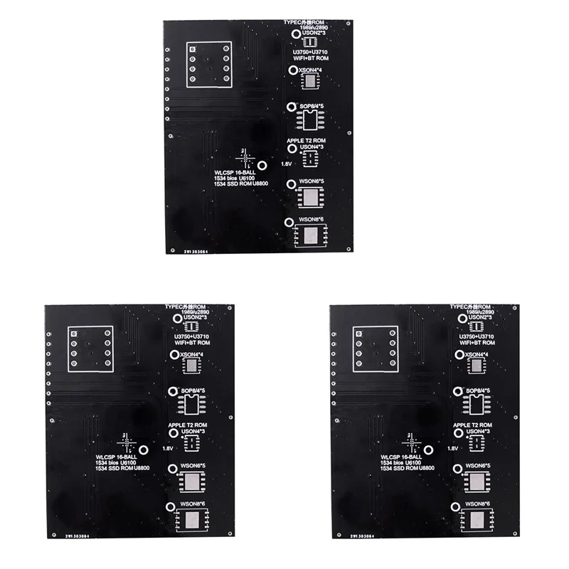 3X T2 чип для чтения и записи биоса разъем для Air T2 SSD Rom Typec Rom держатель-новый (art.: 3920cfb8a1bf1) - 3920cfb8a1bf1