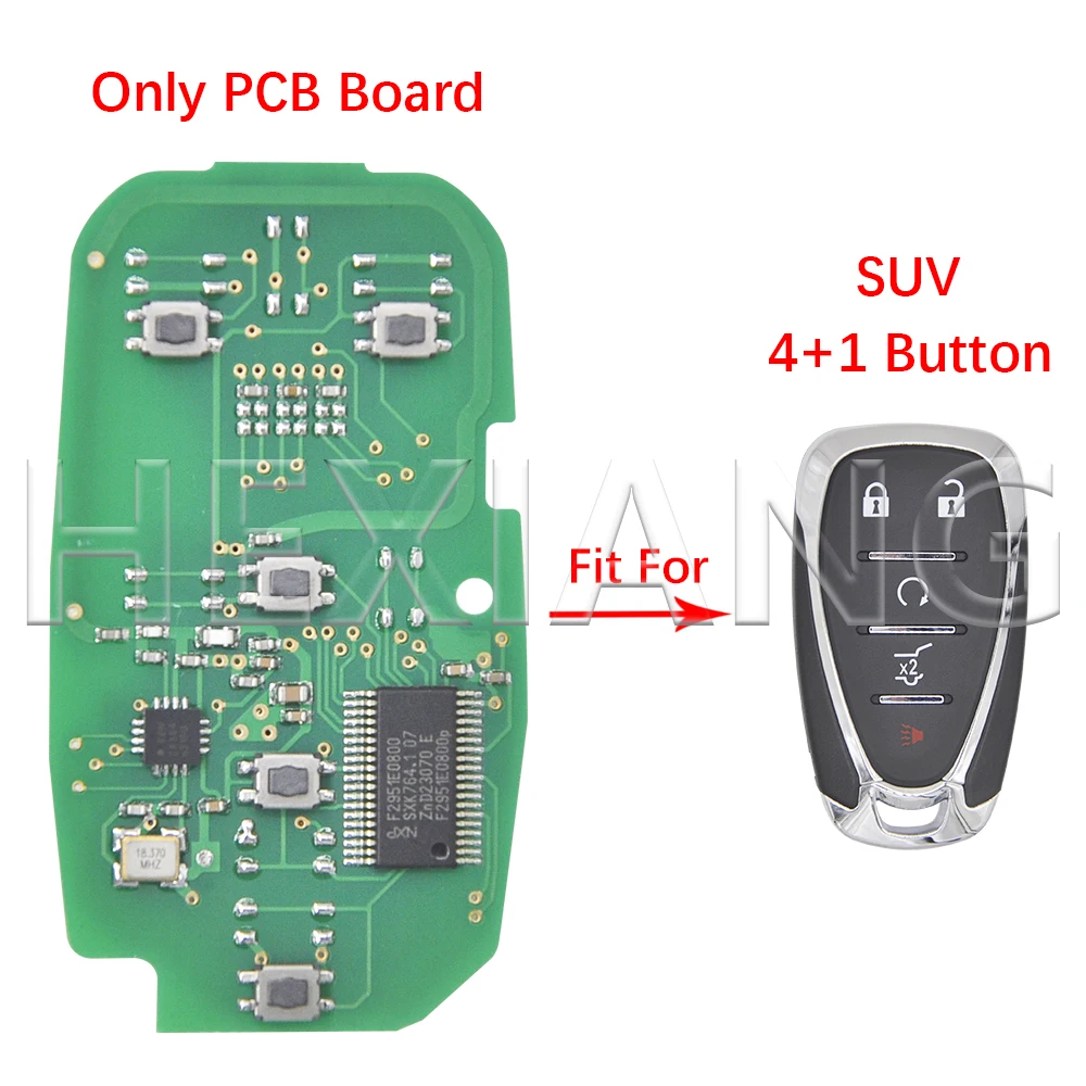 Чип HE 315/433 МГц ID46 для автомобильного дистанционного ключа, печатная плата HYQ4AA HYQ4EA для Chevrolet Malibu Sonic Equinox Spark Camaro Volt Blazer Cruze