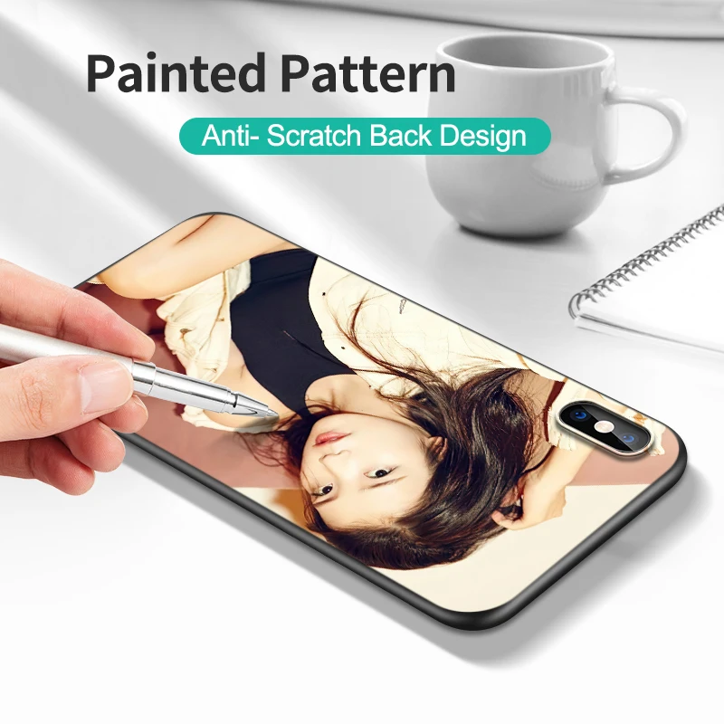 Черный чехол из ТПУ для Motorola Moto G60 4G G60S G71 G9 Play Plus Power One 5G Ace iu kpop lee ji-eun |