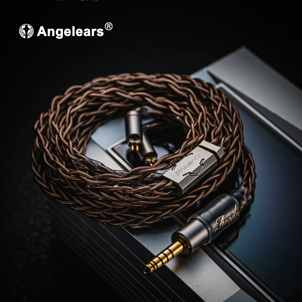 Фото Кабель для наушников Angelears Phoenix-Mini Type 4S Litz 6N, монокристаллический, Cu + SPC, улучшенный №3