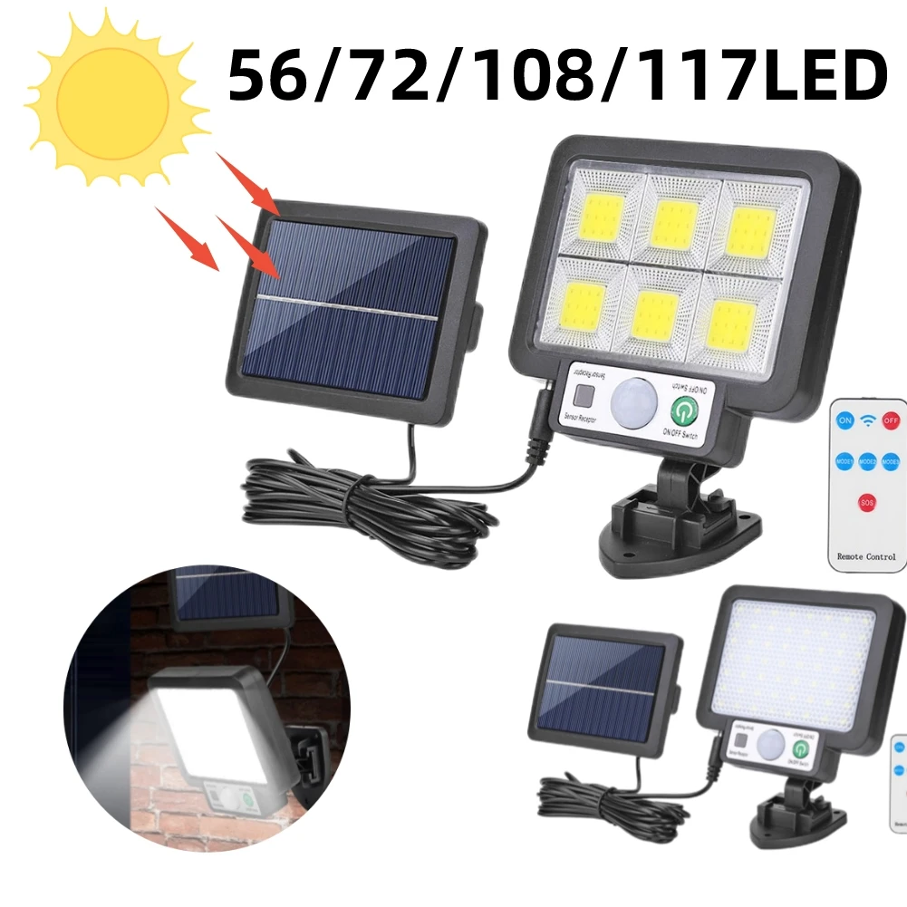 

LED Solar Split Wall Lamp 3 Mode Waterproof Motion Sensor Lamps Street Lighting Solar Lamp For Garden Security Wall Light