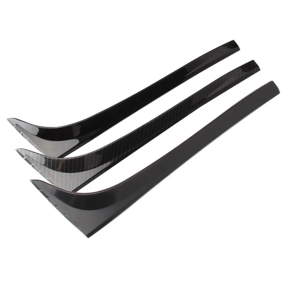 Автомобильный глянцевый черный спойлер на заднее окно боковое крыло для VW GOLF 7 VII