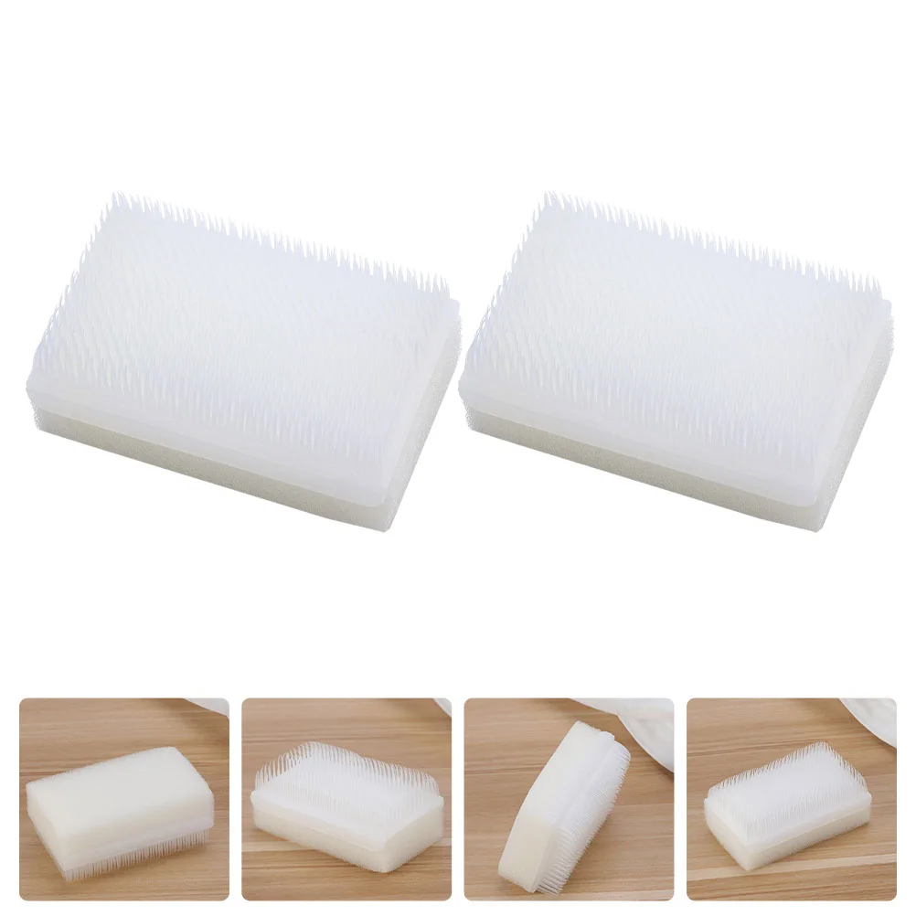 

2 Pcs Autism Brush Sensory Brushing Protocol Depth Occupational Sensory Brush Sponge Brush Defensiveness Brush Baby