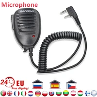 2022 Baofeng Walkie Talkie Accessories Two Way Radio Microphone for Mobile Radio Car Radio BF-888S UV-82 UV-5R UV-5R Pro