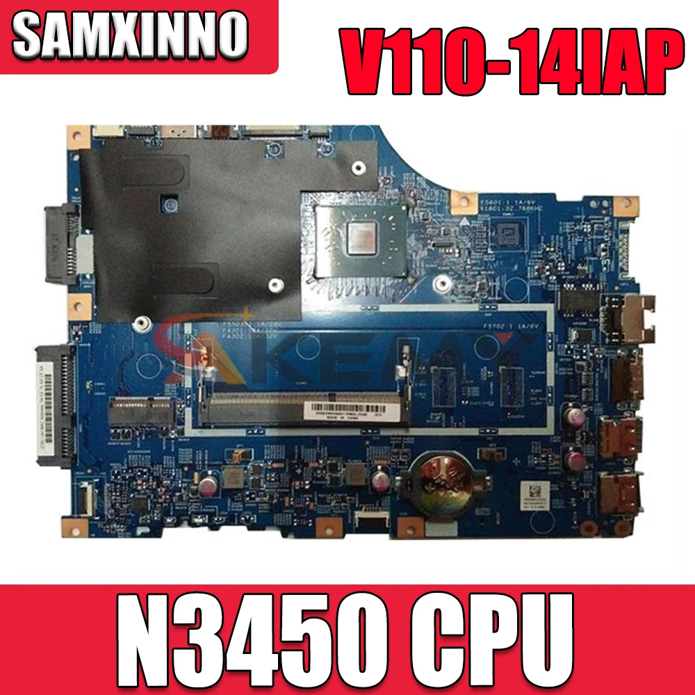 

LV114A_MB 15270-1 For Lenovo 110-14IAP V110-14IAP Laptop motherboard With Intel N3450 CPU DDR3L 100% Fully Tested