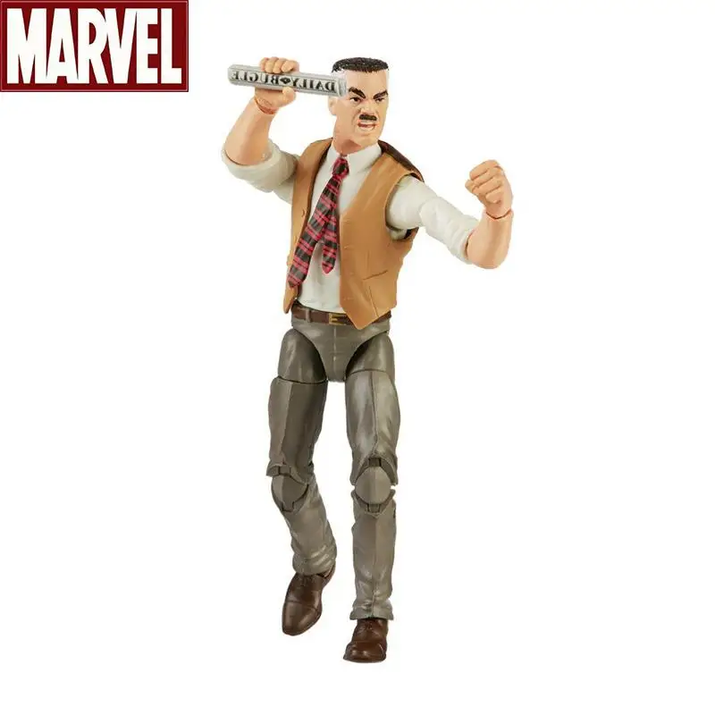 

Человек-паук J. Экшн-фигурка Jonah Jameson, 6 дюймов, Классическая газета «Человек-паук», статуя Председателя Мессона, модель, игрушки, коллекционны...