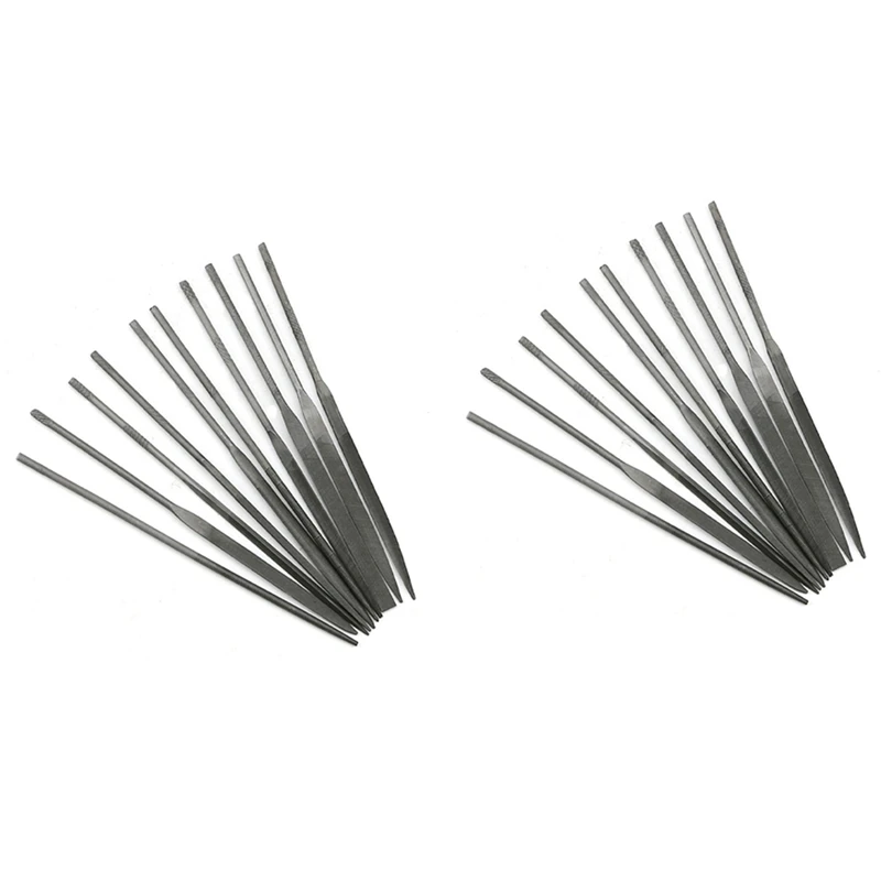 

20Pcs Small Needle Files Set 140Mm Jewelry Tools Beading Hobby Crafts Carving Repair Cutting Tool