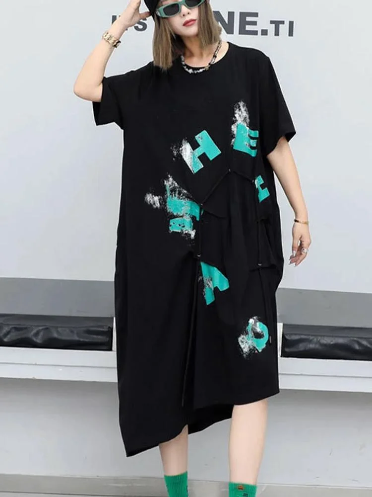 Max LuLu 2024 модные корейские печатные платья для отдыха женские весенние винтажные