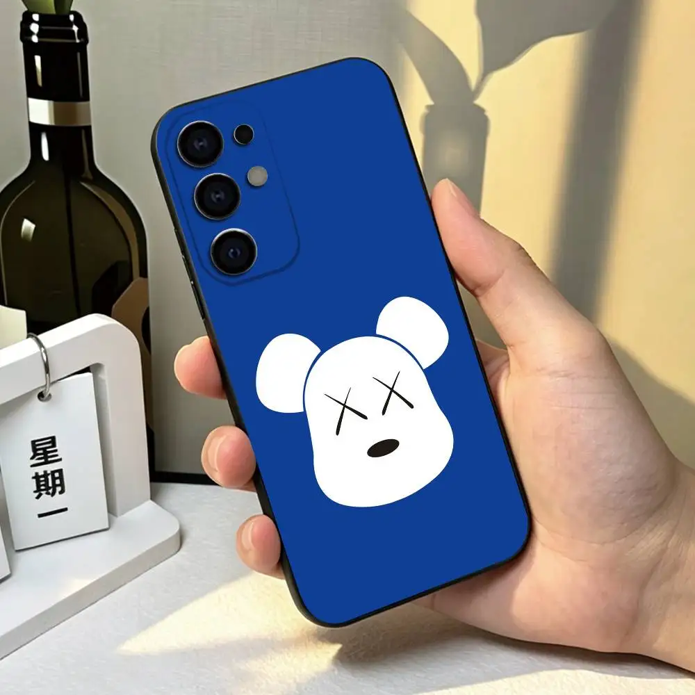 Милый мультяшный чехол для телефона B-BearbrickES для Samsung S26, S25, S24, S23, S22, S21, S30, Ultra, Plus, Fe, мягкий силиконовый черный чехол, подарок. (art.: 3920dcdec3462) - 3920dcdec3462