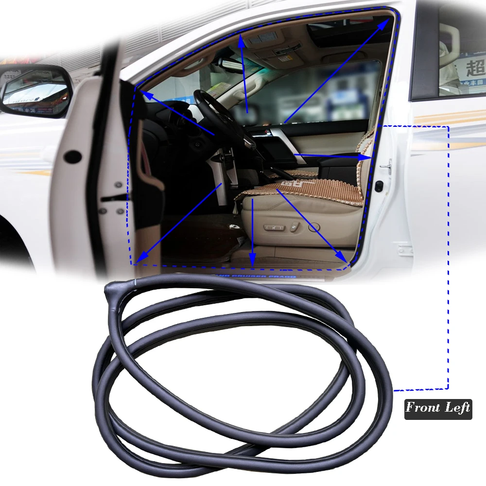 Уплотнительная лента Roavia для автомобильной дверной рамы водонепроницаемая