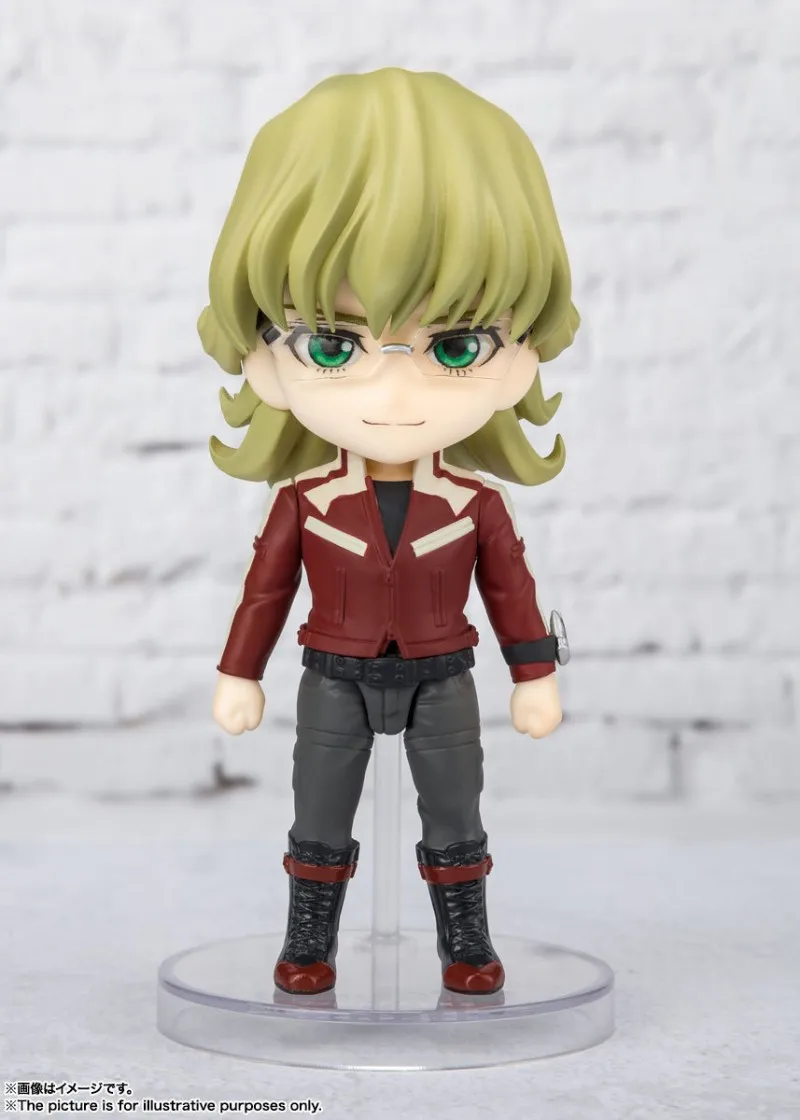 Фото Фигурка Bandai TIGER & BUNNY 2 из аниме «фигурка», мини-Брукс Барнаби, младший экшн-фигурка, игрушки для детей, подарок, Коллекционная модель №2
