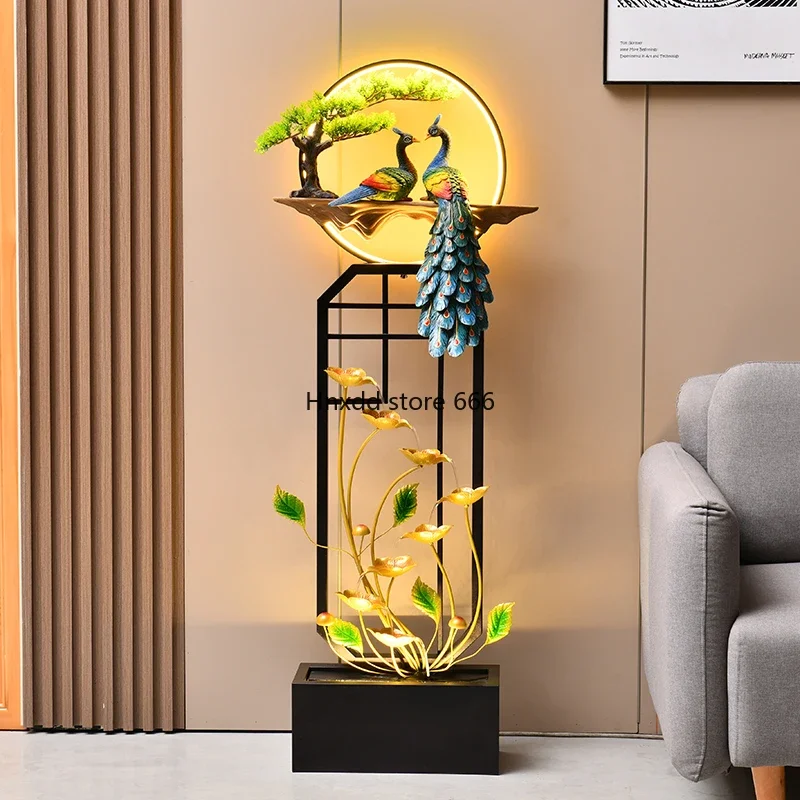 kreatywna cyrkulacyjna fontanna lądowanie szczęśliwa duża ozdoba