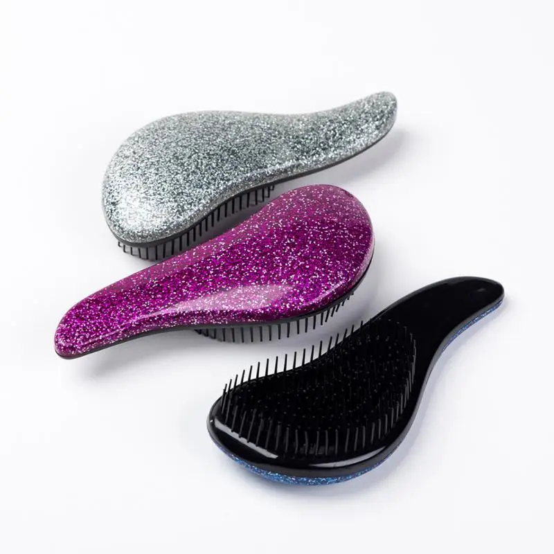 

Shower Hair Brush Styling Comb Styling Tool 5 Lovely Color Meridian Scalp Comb Anti-static Massage Magic Comb Massage Relaxation