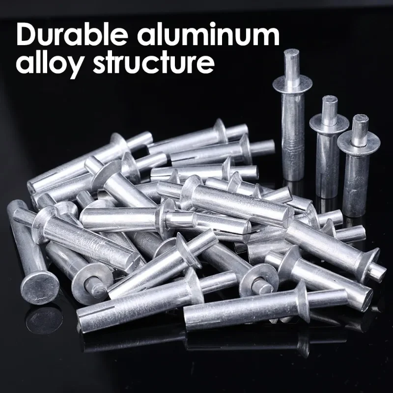 100-10 шт. расширительные заклепки из алюминиевого сплава для пирсинга молотка