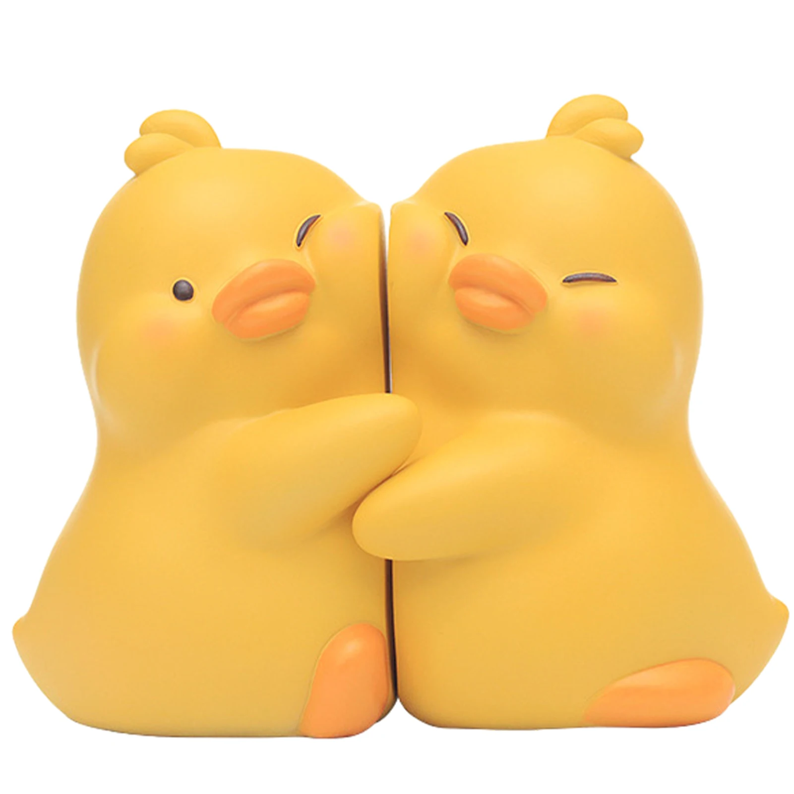 

Декоративный книжный конец для экономии места на полках милые объятия утки практичный стол очаровательный офис для дома Красивая Спальня забавная гладкая