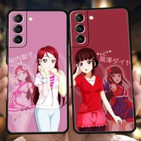 bandai love live you watanabe case for samsung galaxy s22 s20 s21 fe ultra s10 s9 m22 m32 note 20 ultra 10 plus 5g phone cover