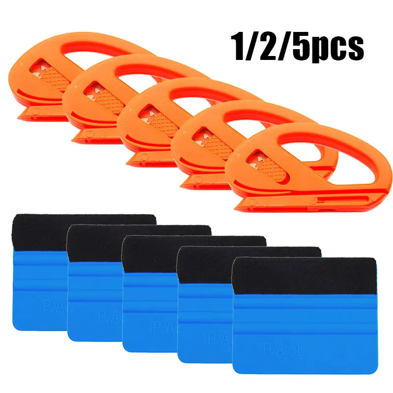 

Film Vinyl Wrap Card Squeegee Car Foil Wrapping Suede Felt Scraper Auto Car Styling Sticker Accessories Window Tint Tools