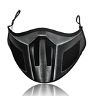 Маска для косплея Для Mortal Kombat Noob Saibot Scorpion Sub Zero Ninja Face пылезащитные маски для взрослых с фильтром моющиеся рождественские маски