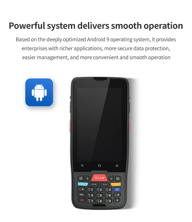 Дешевый IP65 прочный сканер штрих-кода PDA Android мобильный портативный промышленный