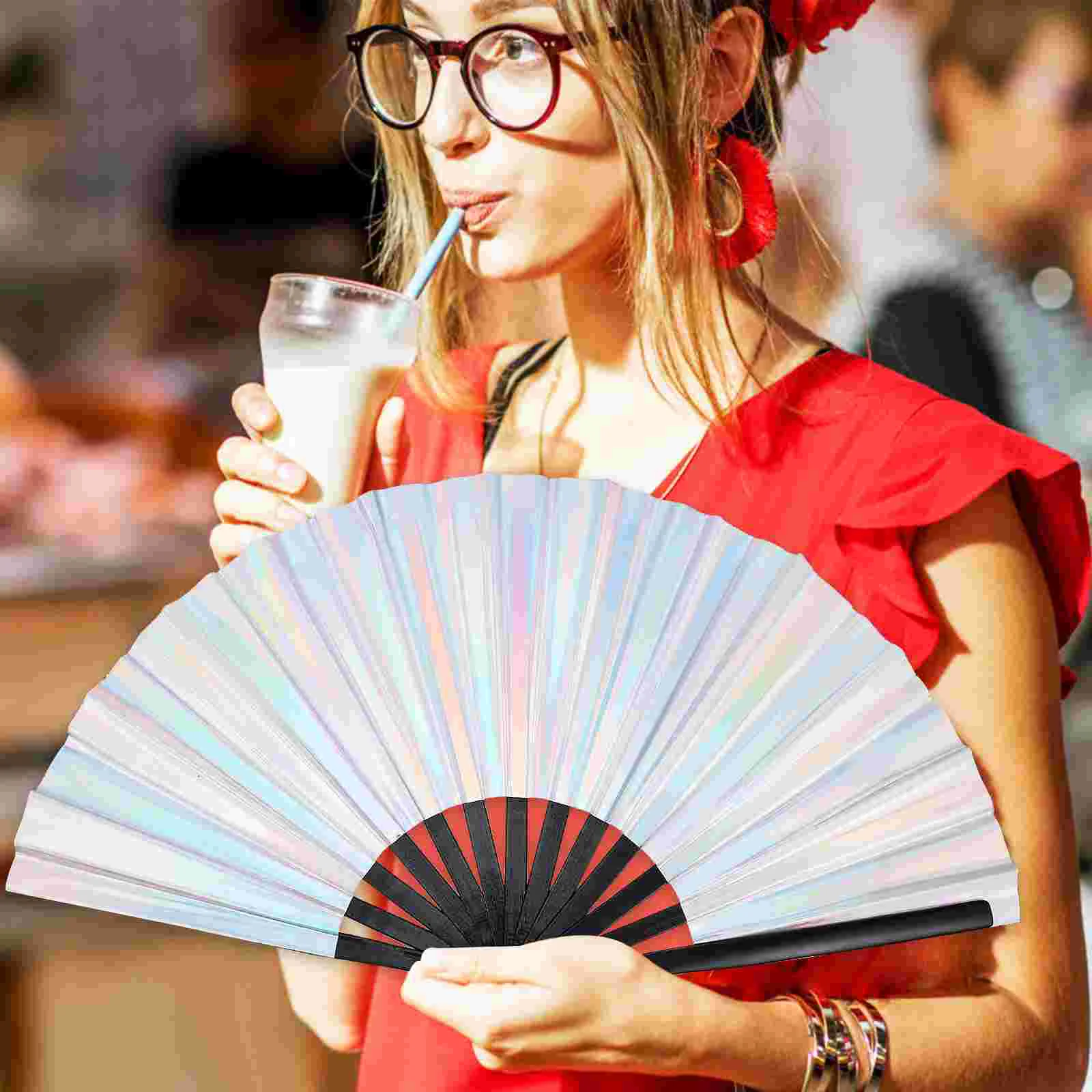 2 шт. японский складной веер Symphony Kung Fu ручной бамбуковый декоративный Miss Fans