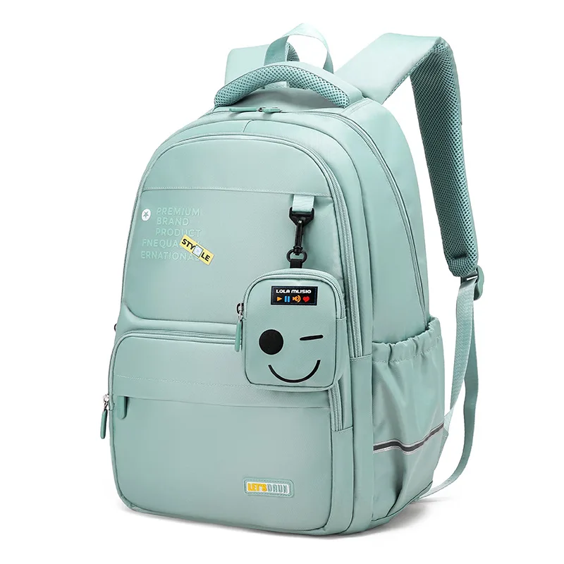 

Middle School Bags for Girls Teenagers Student Backpack Women Nylon Campus Casual Japanese Korean Bagpack