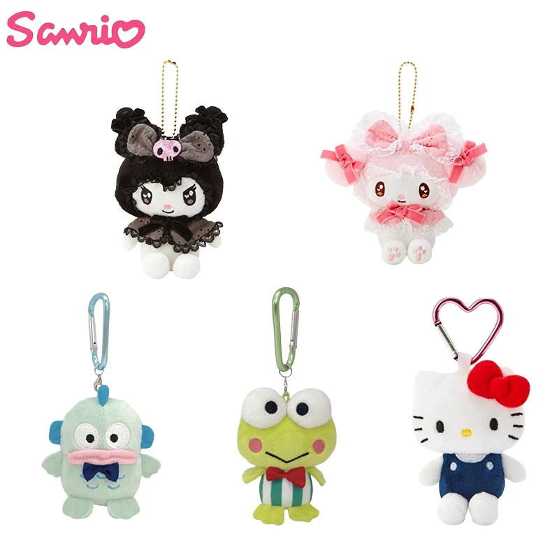 

Hello Kitty Kuromi аниме подвеска Плюшевая Кукла Kawaii Lolita серия школьная сумка декоративная цепочка мультфильм мини пряжка сумка Подвески
